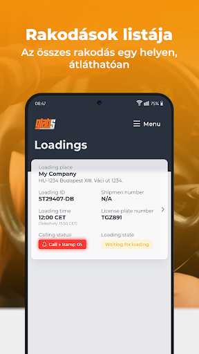 Android application GLABs Truck Call screenshort