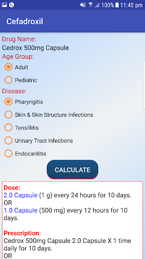 Drugscape dose calculator pro