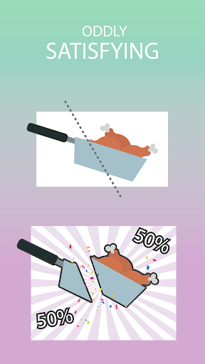 Cut In Half - Satisfying Game Screen 2