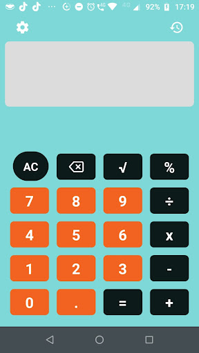 Colorful Calculator Screenshot
