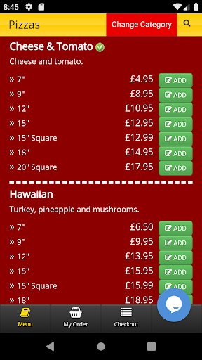 Indiano Pizza Screen 3