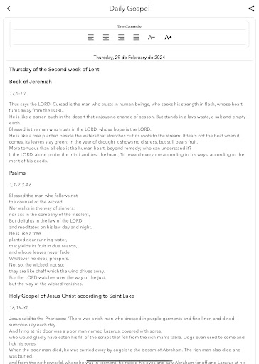 Daily Gospel screenshot 17