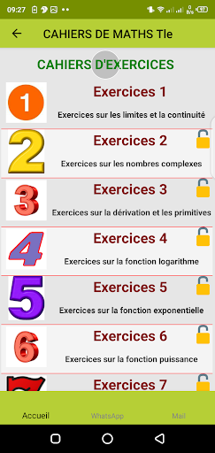 CAHIERS DE MATHS Tle Screen 2