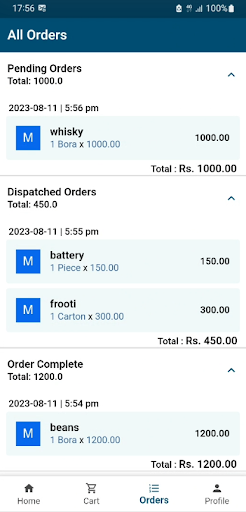 Android application Min Bahadur Sherchan Stores screenshort