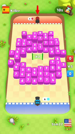 Android application PinBall Wars - Brick Breaker screenshort