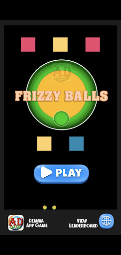 Android application Frizzy Balls screenshort