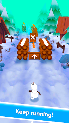 Snowman Rush: Frozen runのおすすめ画像1
