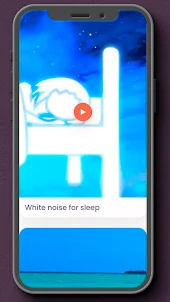 Deep sleep sounds: white noise