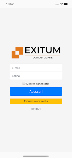 Android application Exitum Contabilidade screenshort