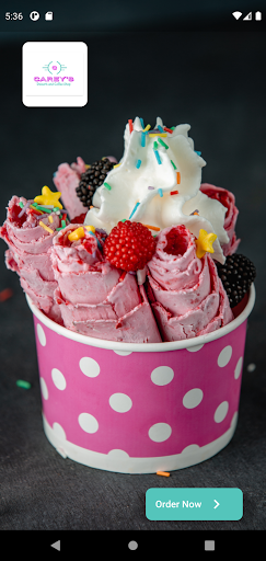 Android application Careys Desserts screenshort