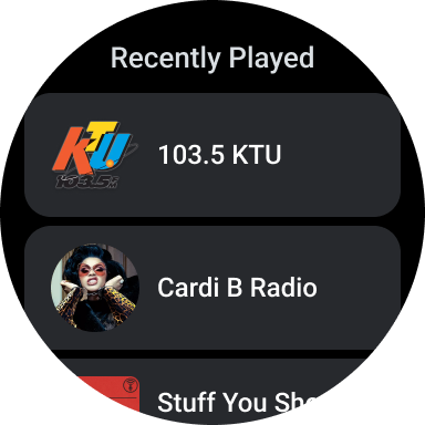 Screenshot of iHeart: Music, Radio, Podcasts