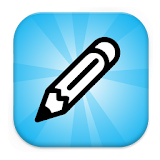 Drawing with video icon