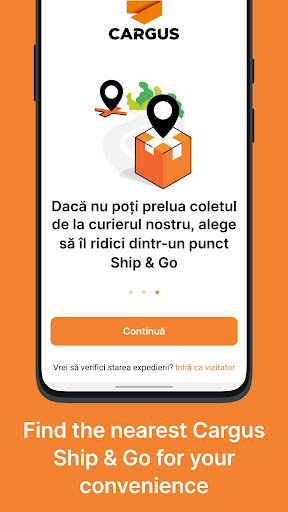 Cargus Mobile Screen 2