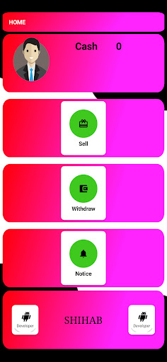 Android application Cash Redeem Bd screenshort