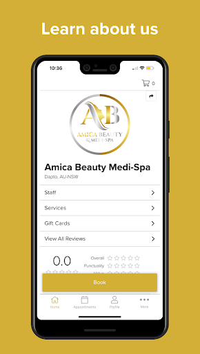 Amica Beauty & Medi-Spa Screen 2