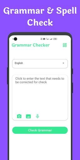 Android application Grammar Checker for Multi-Lang screenshort
