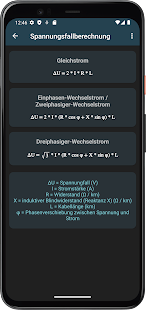 Elektro Berechnungen Captura de pantalla