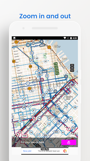 San Francisco Metro Travel Map Screen 3