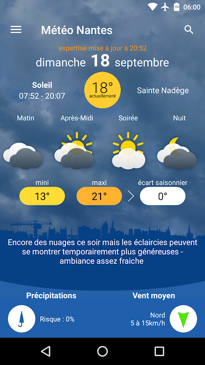 Météo Nantes - 3.7.0 - (Android)