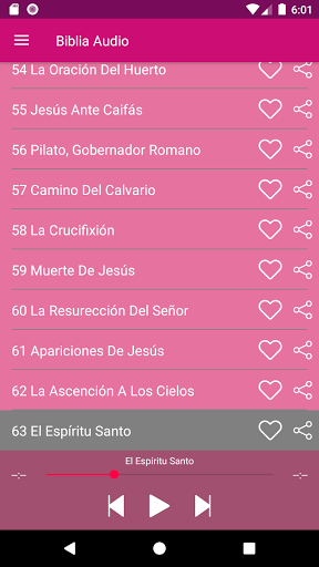 Biblia para niños - audio Screen 3