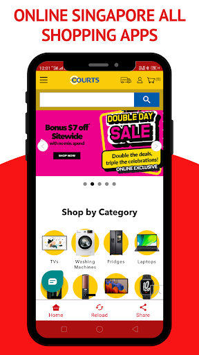 Online Shopping Singapore Screen 2