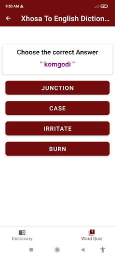 Xhosa To English Dictionary Screen 3