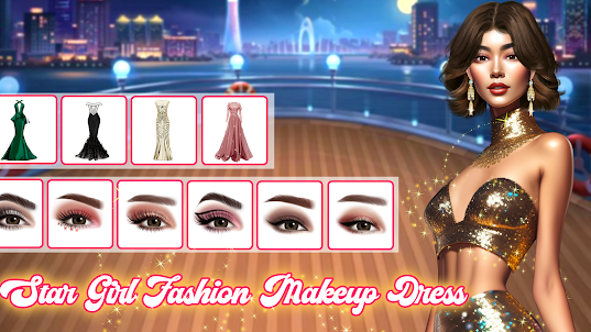 Star Girl:Fashion Makeup Dress