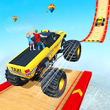 Grand Taxi Monster Truck Driving Stunt Racing Game icon