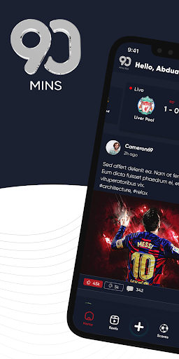 Android application 90 Mins screenshort