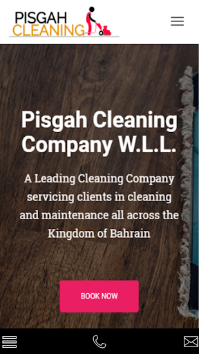 Android application Pisgah Cleaning screenshort