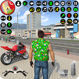 Icon image City Gangster Bike Driving 3D