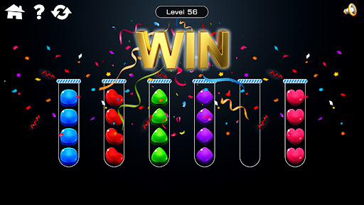 Candy Sort Jar Puzzle Screen 2