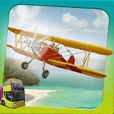Fly Tourist Plane: Island Tour icon