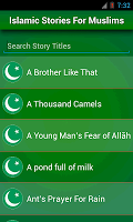 screenshot of Islamic Stories : For Muslims