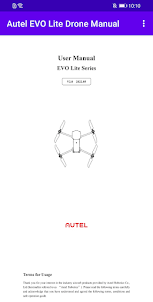 Autel EVO Lite Drone Manual