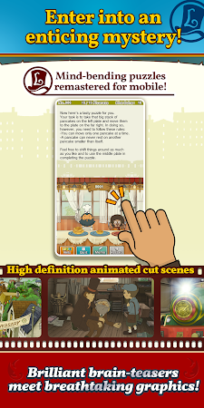 Game screenshot Layton: Diabolical Box in HD apk download