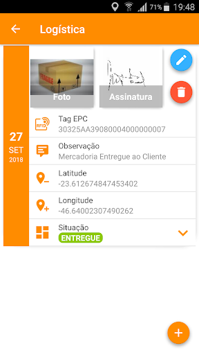 Itag Monitor Entrega