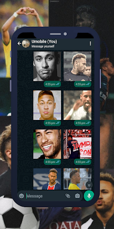 Neymar Stickers for WhatsAppのおすすめ画像4
