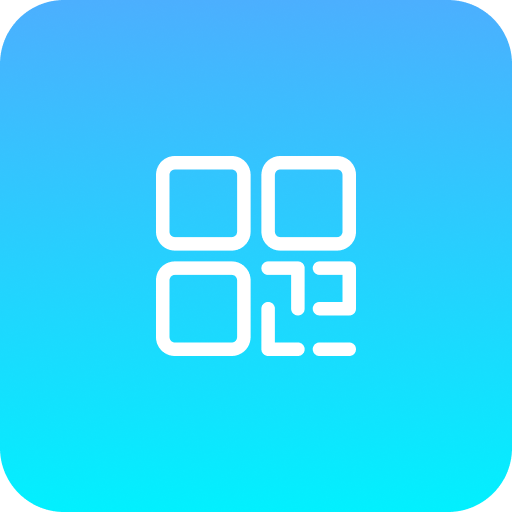 QR and Barcode scanner logo