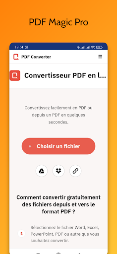 Android application PDF CONVERTER Pro screenshort