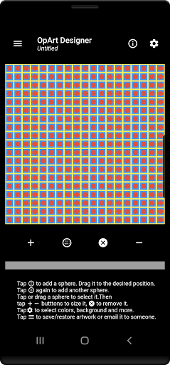 Android application OpArt Designer screenshort