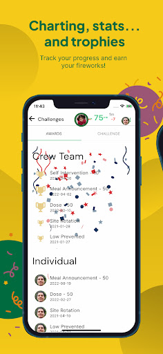 Screenshot of Gluroo: Diabetes Log Tracker