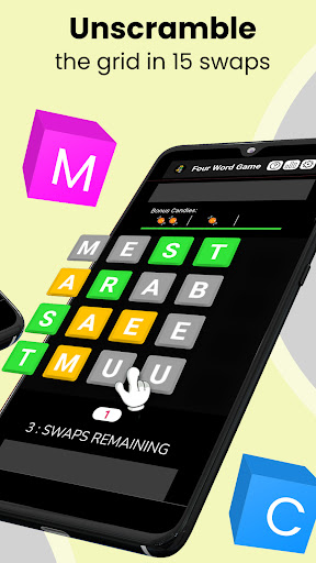 Four Word Game Screen 3