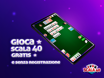 Screenshot 13 Scala 40 Online - Gioco Carte android