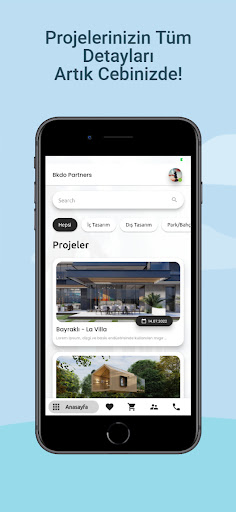 Android application Parametre screenshort