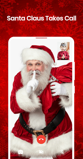 Android application Santa Video Call : Prank Call screenshort