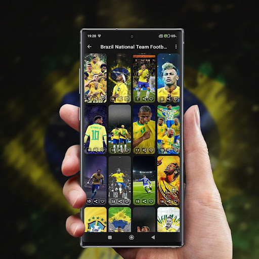 Brazil Football Wallpapers 4K screenshot 18