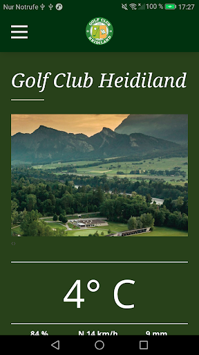 Android application GC Heidiland screenshort