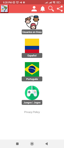 Android application Latino United screenshort