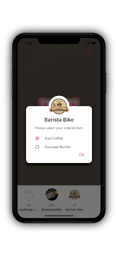 Cuppa - Coffee Loyalty App Screen 2
